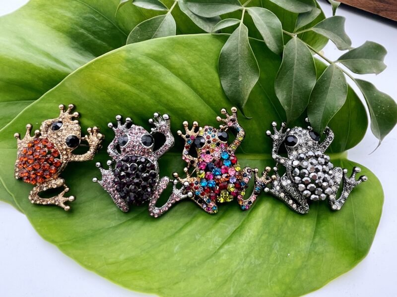 Rhinestone Crystal Brooches Different Designs - Image 38