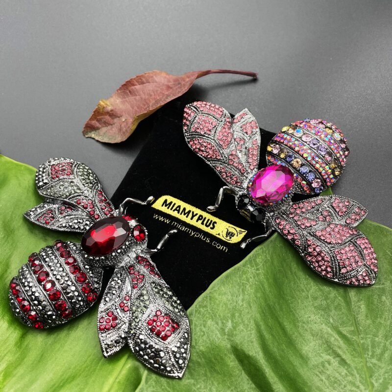 Rhinestone Crystal Brooches Different Designs - Image 42