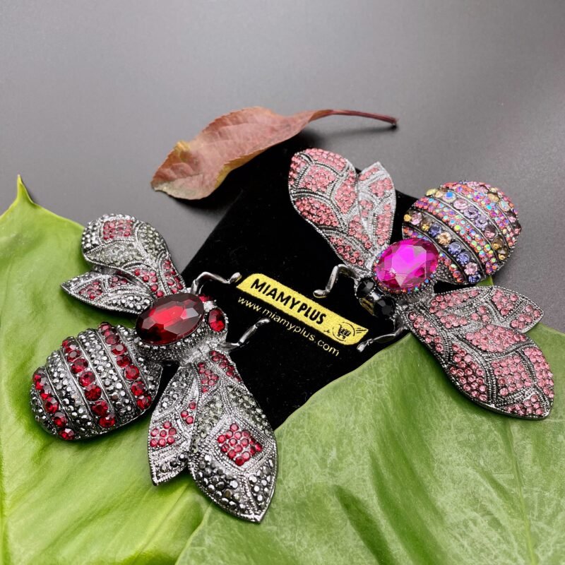 Rhinestone Crystal Brooches Different Designs