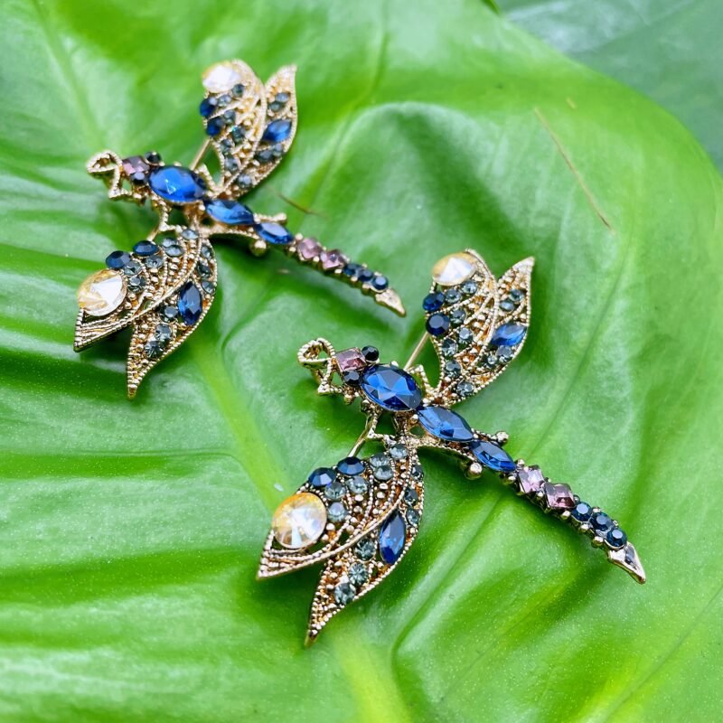 Rhinestone Crystal Brooches Different Designs - Image 48