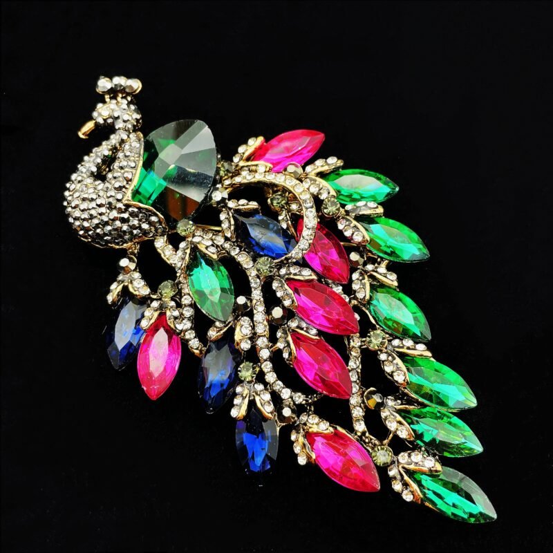 Rhinestone Crystal Brooches Different Designs - Image 51