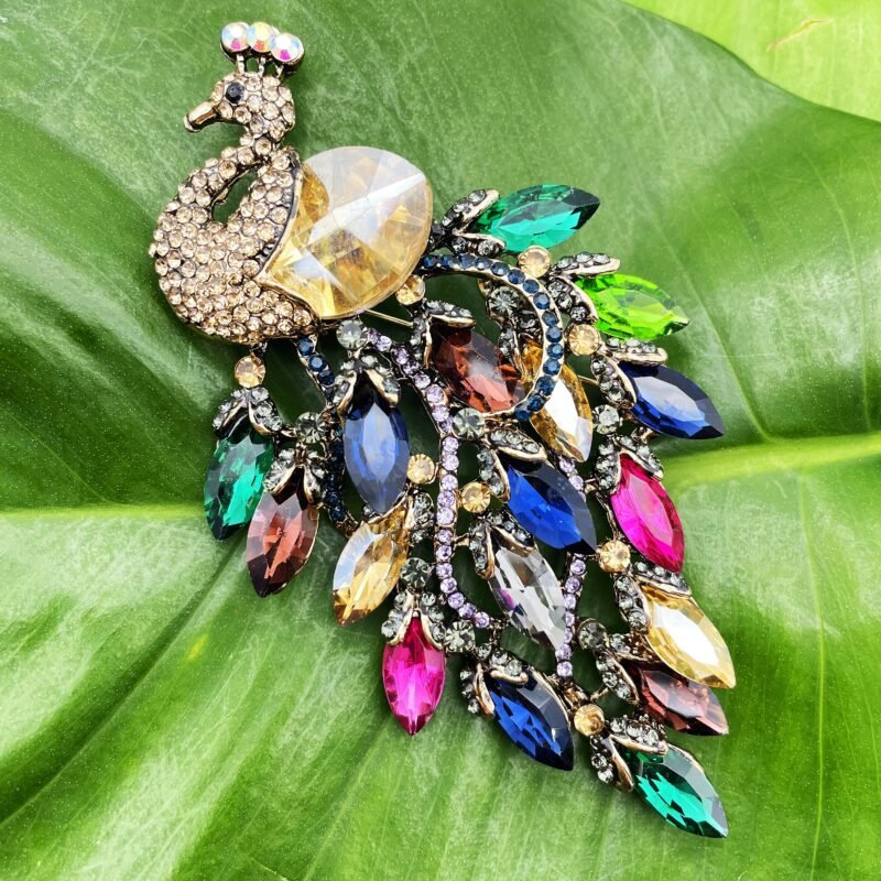 Rhinestone Crystal Brooches Different Designs - Image 52