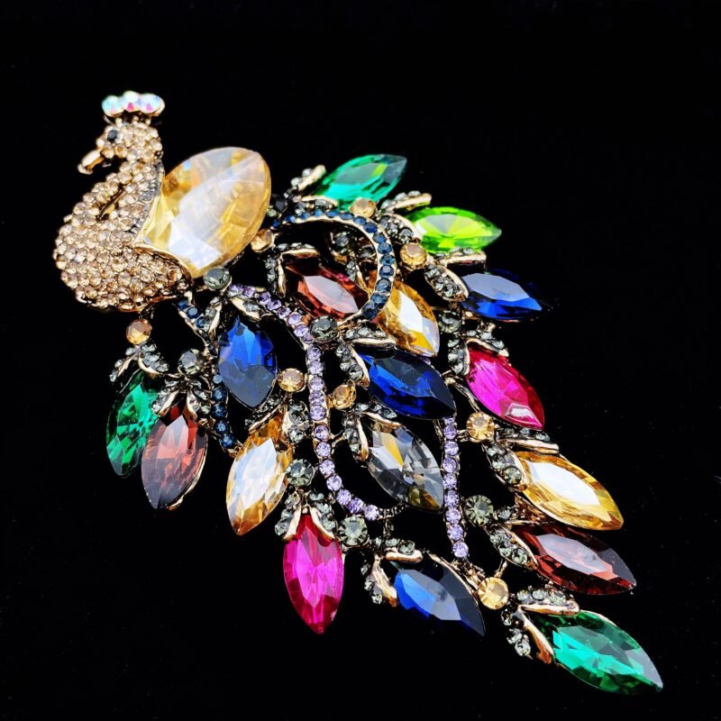 Rhinestone Crystal Brooches Different Designs - Image 53
