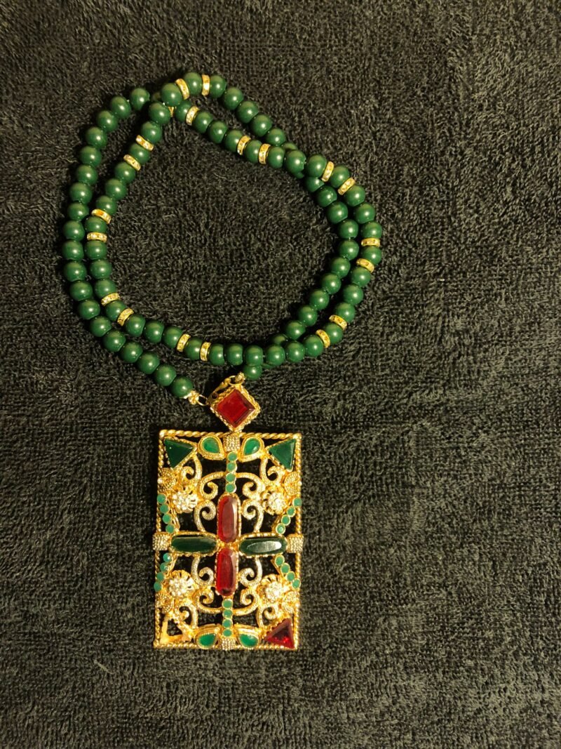 Asian Jewelry Necklace and Rings Variety - Image 2