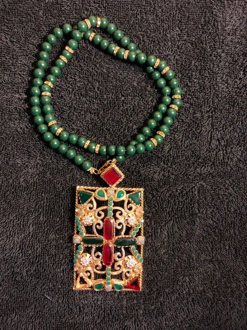 Asian Jewelry Necklace and Rings Variety - Image 5