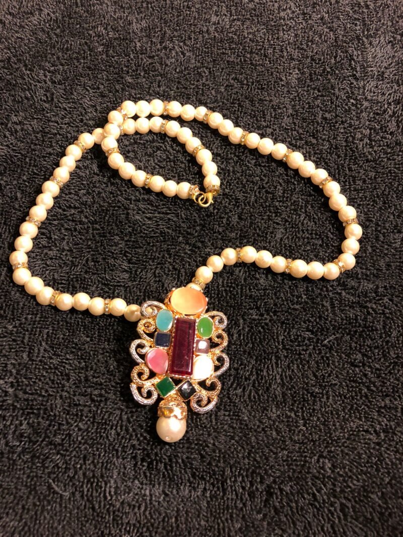Asian Jewelry Necklace and Rings Variety - Image 12