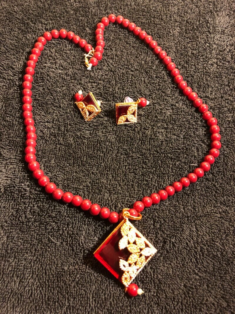 Asian Jewelry Necklace and Rings Variety - Image 14