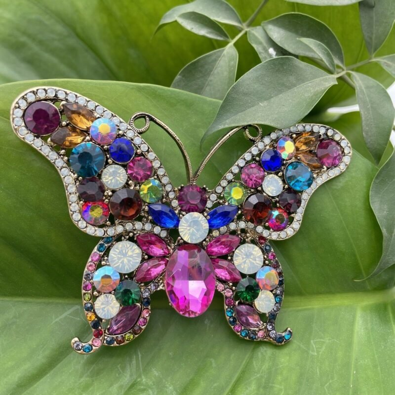 Rhinestone Crystal Brooches Different Designs - Image 14