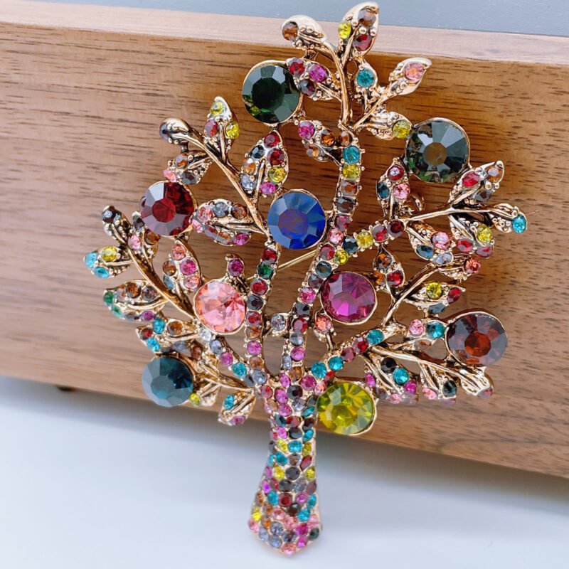 Rhinestone Crystal Brooches Different Designs - Image 2